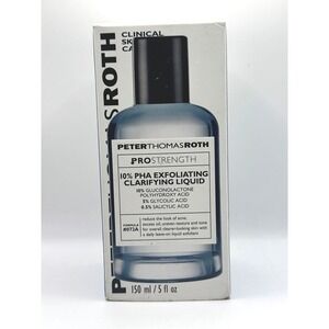Peter Thomas Roth ProStrength 10% PHA Exfoliating Clarifying Liquid 5 fl oz New